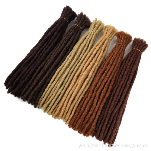 Human Hair Dreadlocks Braids Crochet Locs Handmade Dreadlocks Hair Extensions
